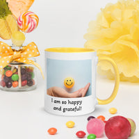 Thumbnail for Happy and grateful mug
